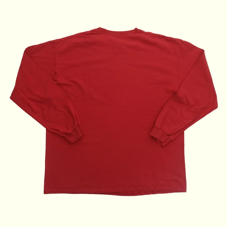 NFL KANSAS CITY CHIEFS FÚTBOL AMERICANO Y2K CAMPEONES MUNDIALES SUPER BOWL ANILLO CAMISETA TALLA XL Foto 3 de 4