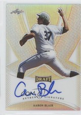 2013 Leaf Metal Draft Aaron Blair #BA-AB1 Auto 4z4
