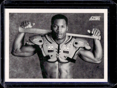 Score 1990 Score Bo Jackson #697 Kansas City Royals MLB Baseball Insert Card