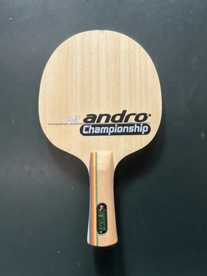 Andro Championship Tischtennis Holz Top Zustand