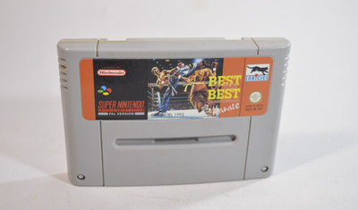 Super Nintendo Spiel / Snes Game Best Of the Best PAL Authentic Retrogaming