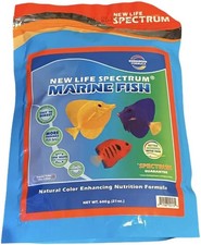 New Life Spectrum Marine Fish Regular Pellet Bag, 600g,Food