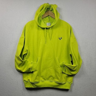 Violate The Dress Code Sweatshirt Hoodie Fleece Kangaroo Pouch Neon Green Lime