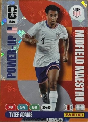 Panini FIFA ADRENALYN XL Club World Cup 2026 NR 584 Tyler Adams MIDFIELD MAESTRO