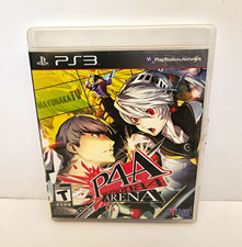 Persona 4 Arena PS3 (2012) ATLUS CIB NTSC-U/C T Fighting Manual Included