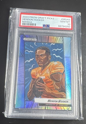 Hendon Hooker #MGA-5 2023 Panini Prizm Draft Picks Manga card