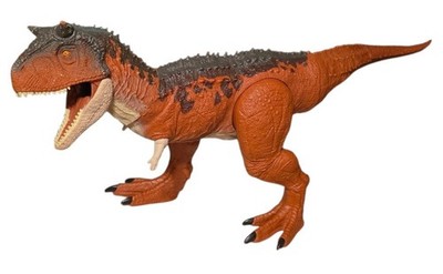 Mattel Jurassic World Super Colossal Carnotaurus Toro Dinosaur Toy 39'' Long 