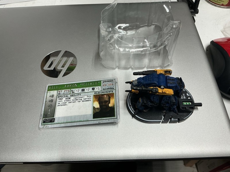 Mechwarrior Battletech Dark Age "Broadsides” Xanthos  (Unique) GF9 RARE Promo