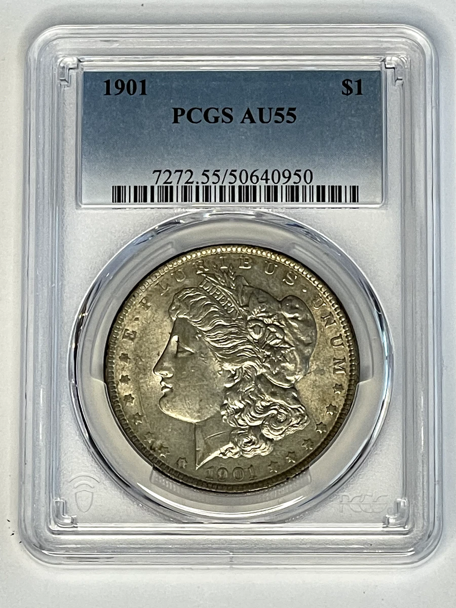 AU 55 Graded Morgan US Dollars (1878-1921) for sale | eBay