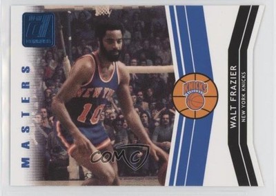 2010-11 Donruss Masters Sapphire Die-Cut 49/49 Walt Frazier #10 HOF 19bk