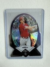 2020 Topps Chrome Ben Baller Diamond Die Cut Mike Trout #1 Los Angeles Angels