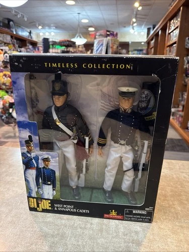 GI Joe Timeless Collection WEST POINT & ANNAPOLIS CADETS Set 2001 Hasbro New