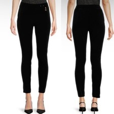 Women's Tommy Hilfiger Solid Pants, size 6, black, work pants