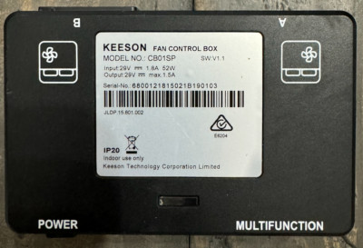 ORKIN Serta Ergomotion Keeson Control Box CB01SP- USED