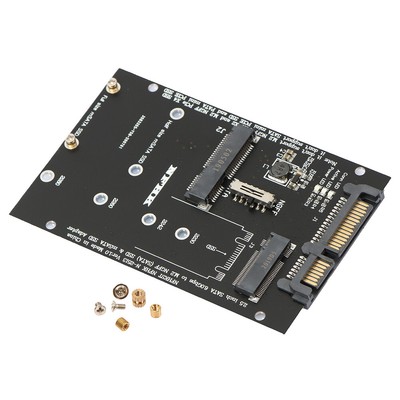 M.2 NGFF MSATA SSD auf SATA 3.0 Adapter 2 in 1 Konverterkarte für PC LaptopC _r1