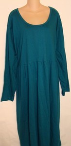 NWT-ULLA-POPKEN-WOMENS-PLUS-TURQUOISE-DRESS-SIZE-36-38-7X-BN