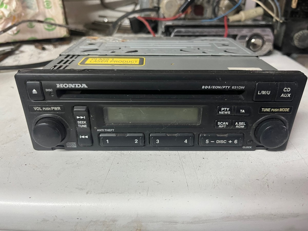 HONDA 631-DW CD player 00's ORIGINAL radio Japanese JDM Civic