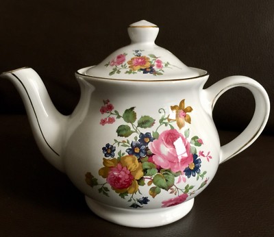Kleine Vintage (1940er) Sadler English Ironstone Teekanne in Top Zustand