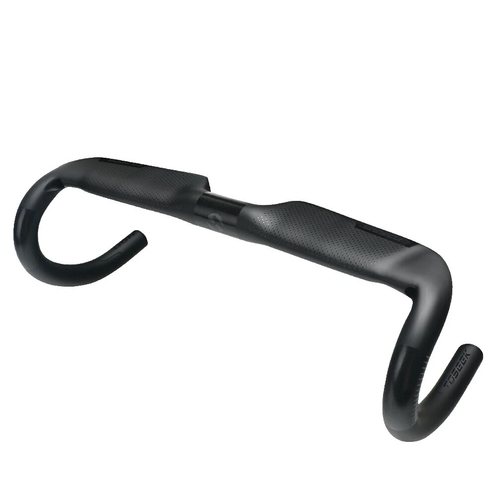 Carbon Fiber Black Bicycle Handlebars