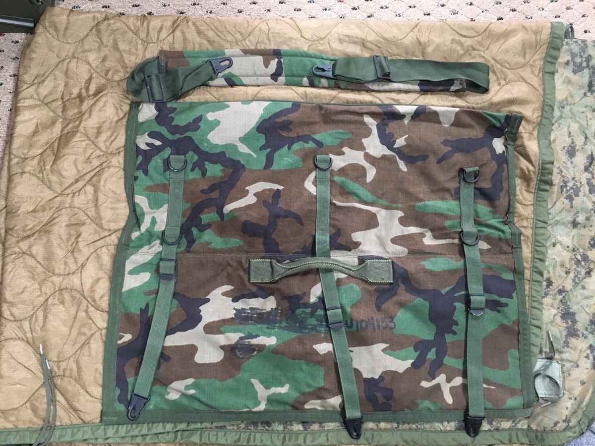 USGI Military Spare Barrel Case / Range Bag Woodland M240 | eBay