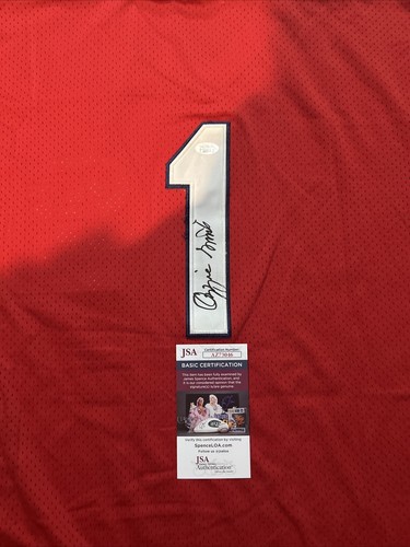 ST LOUIS CARDINALS- OZZIE SMITH SIGNED AUTOGRAPH JERSEY JSA COA HOF BASEBALL - Picture 2 of 6