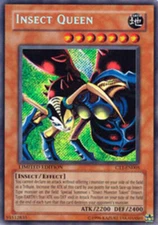 Yugioh! MP Insect Queen - CT1-EN005 - Secret Rare - Limited Edition Moderately P