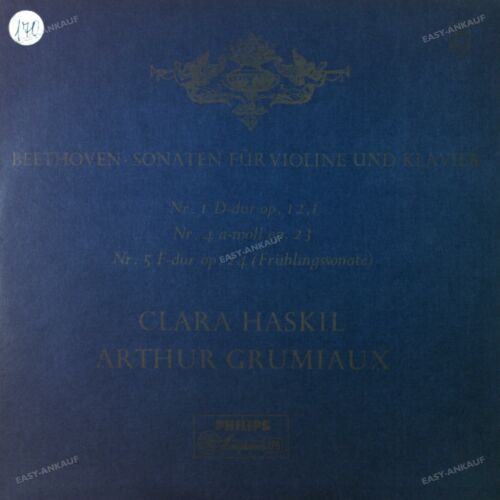 Beethoven, Clara Haskil, Grumiaux - Sonaten Für Violine Und Klavier LP .* - 第 1/1 張圖片
