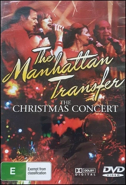 The MANHATTAN TRANSFER - Christmas Concert DVD NEW - Picture 1 of 2