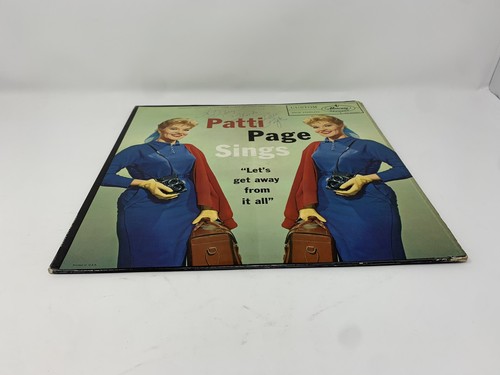 PATTI PAGE Signed Autograph "Let's Get Away From it All" Album Vinyl Record LP - Picture 6 of 9