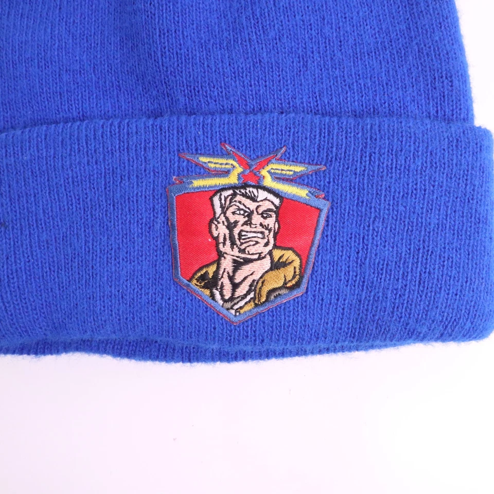 Raro gorro vintage Small Soldiers Dreamworks 1998 azul juvenil nuevo con etiquetas Foto 2 de 4