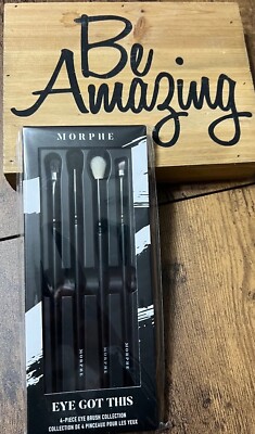 MORPHE ~ EYE GOT THIS 4 PC. Makeup BRUSH COLLECTION Nice Gift On Sale Wow LOOK!!