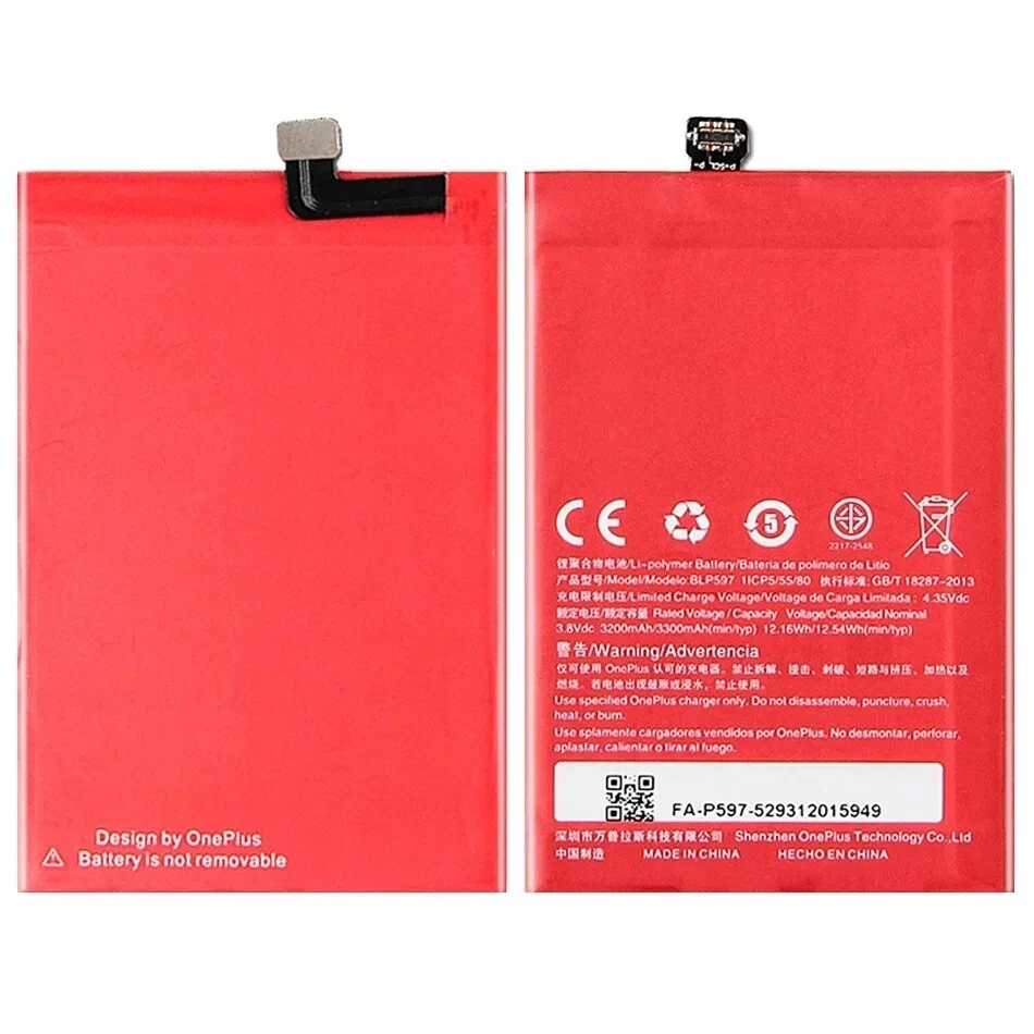 For OnePlus 2 A2001 A2003 A2005 Replacement Battery BLP597 Tools - Image 3 of 4
