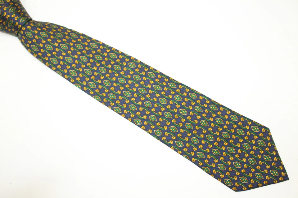 Corbata de seda LANCASTER hecha en Italia F53149 Foto 2 de 4