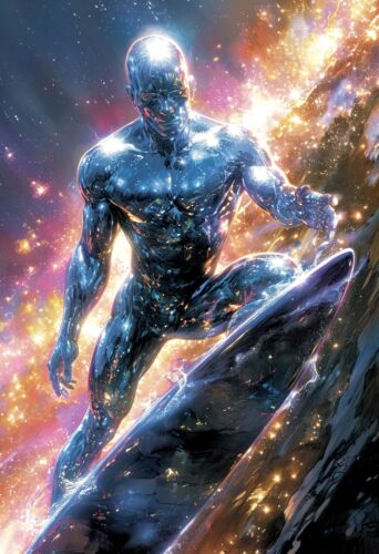 “Silver Surfer” 13″ x 19″ Fine Art Print Limited to Only 20 Hand-Numbered Copies