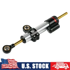 CNC Steering Damper Stabilizer For Honda Kawasaki KTM Street & Sport Motorcycles