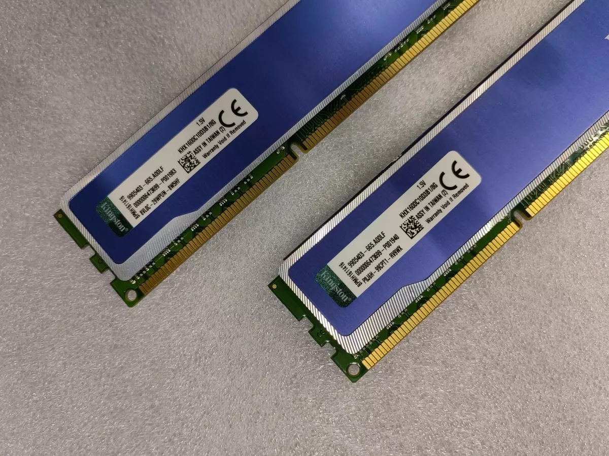 Kingston Technology ValueRAM 16GB(2 x 8GB) DDR3-1600 module de