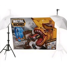 ZURU Metal Machines T-Rex Attack Trackset With Mini Race Car - Brand New