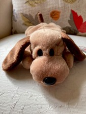 RARE Genuine TY Beanie Babies Bones The Dog - 1994 P.E. Pellet Indonesia  