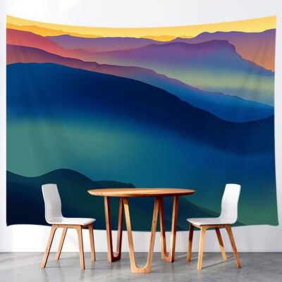 Moderne Ästhetik Natur Poster XXL Wandteppich Wandbehang Fototapete Wandtapete