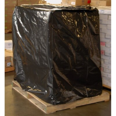 Farm Plastic Supply - Black Pallet Covers - 51'' x 49'' x 85''