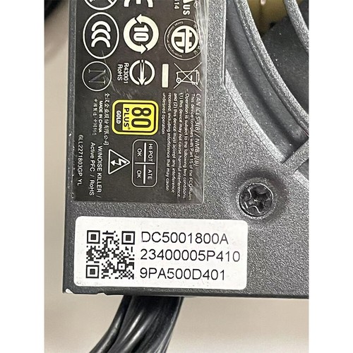 For Acer Nitro N50-610 N93 T650 500W Power Supply FSP500-10AGA DC5001800A - Afbeelding 4 van 7