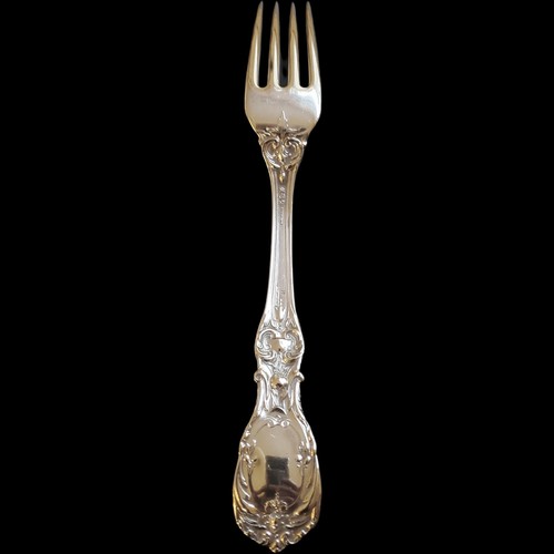 Vintage Reed Barton Francis I 1 Sterling Fork 7 3/16" Old Mark Pat. Date H READ - Picture 2 of 7