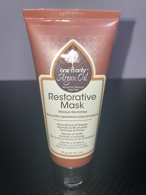 One  n Only Argan Oil Restorative Hair Mask 3 oz New