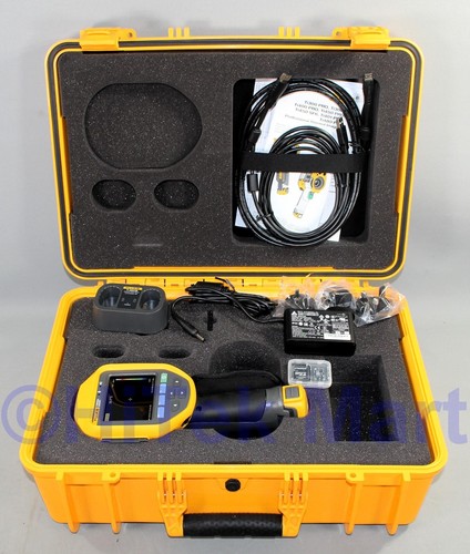 FLUKE TI480PRO IR CAMERA 60HZ 640 X 480 2 BATTERIES W/ CHARGE & CASE
