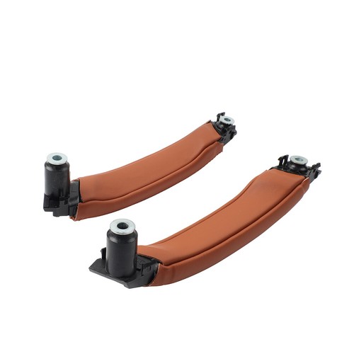 2pcs Door Leather Pull Handle Left Right For Land Rover Discovery 2015-2019 - Picture 10 of 11