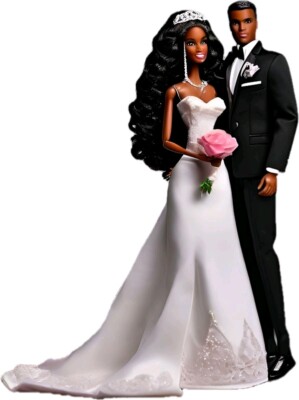 Valentines Day Bride And Groom Wedding Theme Picture Size A3 