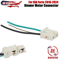 US For 2018 - 2024 Kia Forte Blower Motor Connector Plug Pigtail Wire 2019 2020