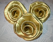 15 x gold XXL Krepprosen Goldhochzeit Diamanthochzeit Jubiläum Deko Hochzeit