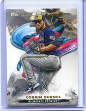2023 Topps Inception Baseball CORBIN BURNES #57 BASE CARD BREWERS