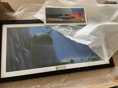 Vintage First Edition Star Wars 1980 Ion Cannon Ralph McQuarrie Concept Art